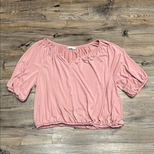 Lucky Brand Elegant Pink Women's Top